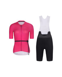 RIVANELLE maillot corto y pantalón corto - LOVELY - negro/rosa